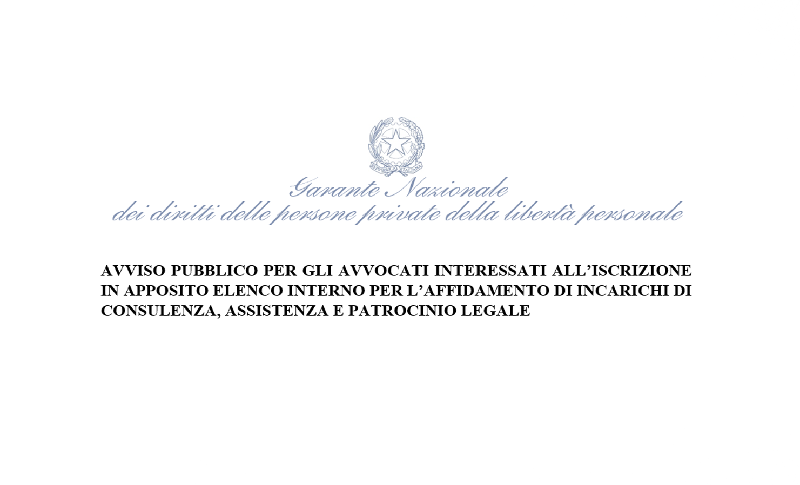 20240710 Avviso elenco avvocati